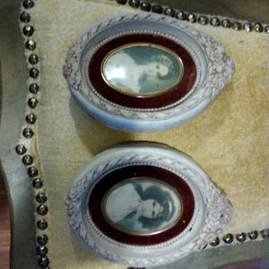 Two vintage Cameo photos